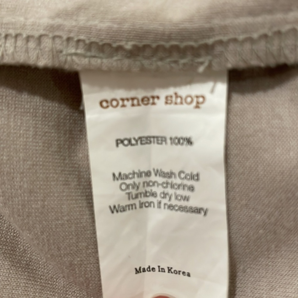 2/$15 Beige oversized jacket - Picture 5 of 5